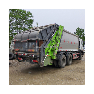 Howo nuevo o usado recolección de basura y transporte 14m3 compactador camión de basura para la venta - Product Image 3