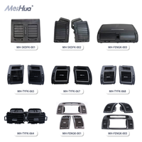 MeiHua Deux sorties d'air latérales pour Toyota Prado 2010-2017 Sortie de climatisation Accessoires intérieurs de voiture