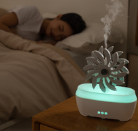 Diffuseur d'arômes électrique et humidificateur d'air au design moulin à vent, innovation unique 2024, prix usine OEM