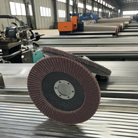 Épaisseur de barre de cire abrasive de polissage de dureté élevée ronde avec support en fibre de verre Fabrication de disques à lamelles supportés personnalisables OEM