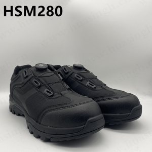 CXT, diseño de hebilla rotativa de corte bajo, zapatos de combate negros acolchados EVA + suela de goma Popular en <span class=keywords><strong>Indonesia</strong></span>, botas de senderismo HSM280 - Product Image 2