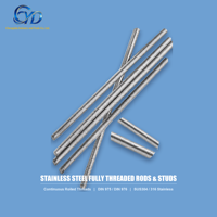 Wholesale Metric 304 Stainless Steel Grade 4.8/6.8 Zinc Coarse Thread Head Fully Threaded Rods Stud M8 M20 for Heavy Industry