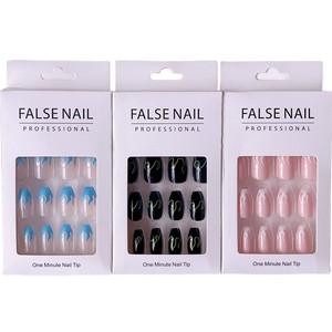 24 <span class=keywords><strong>faux</strong></span> ongles en acrylique de haute qualité, forme amande, vente en gros directe d'usine, prix bas, très demandés - Product Image 5