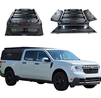 Cubierta de Acero Galvanizado o Aluminio para Camioneta de 3 Puertas, Compatible con Ford Maverick, Impermeable y con Cerradura