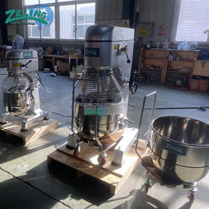 Batidora Planetaria Comercial de 20L, 30L, 40L, 60L, Batidora de Alimentos de Alta Resistencia con 3 Accesorios para Pastel, <span class=keywords><strong>Pan</strong></span> y Crema - Product Image 3