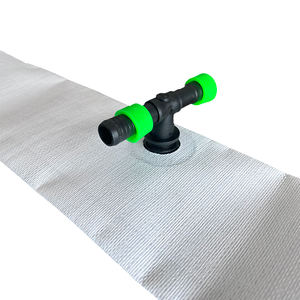 Tuyaux en plastique résistants aux UV pour l'agriculture, 100 m, cavité pré-perforée, ligne principale de goutte-à-goutte préfabriquée automatisée - Product Image 2