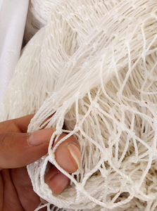 Malla de nido de abeto blanca de alta resistencia con nudos, malla de 2 pulgadas, 100*150 pies, fuerte y duradera, para techo de gallinero, protege la avicultura de las halcones - Product Image 4
