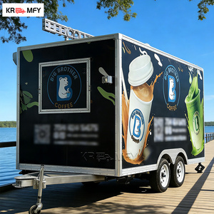 Remorque alimentaire entièrement équipée de 4 m avec cuisine multifonctionnelle pour confiseries et chips, restaurant mobile - Product Image 3