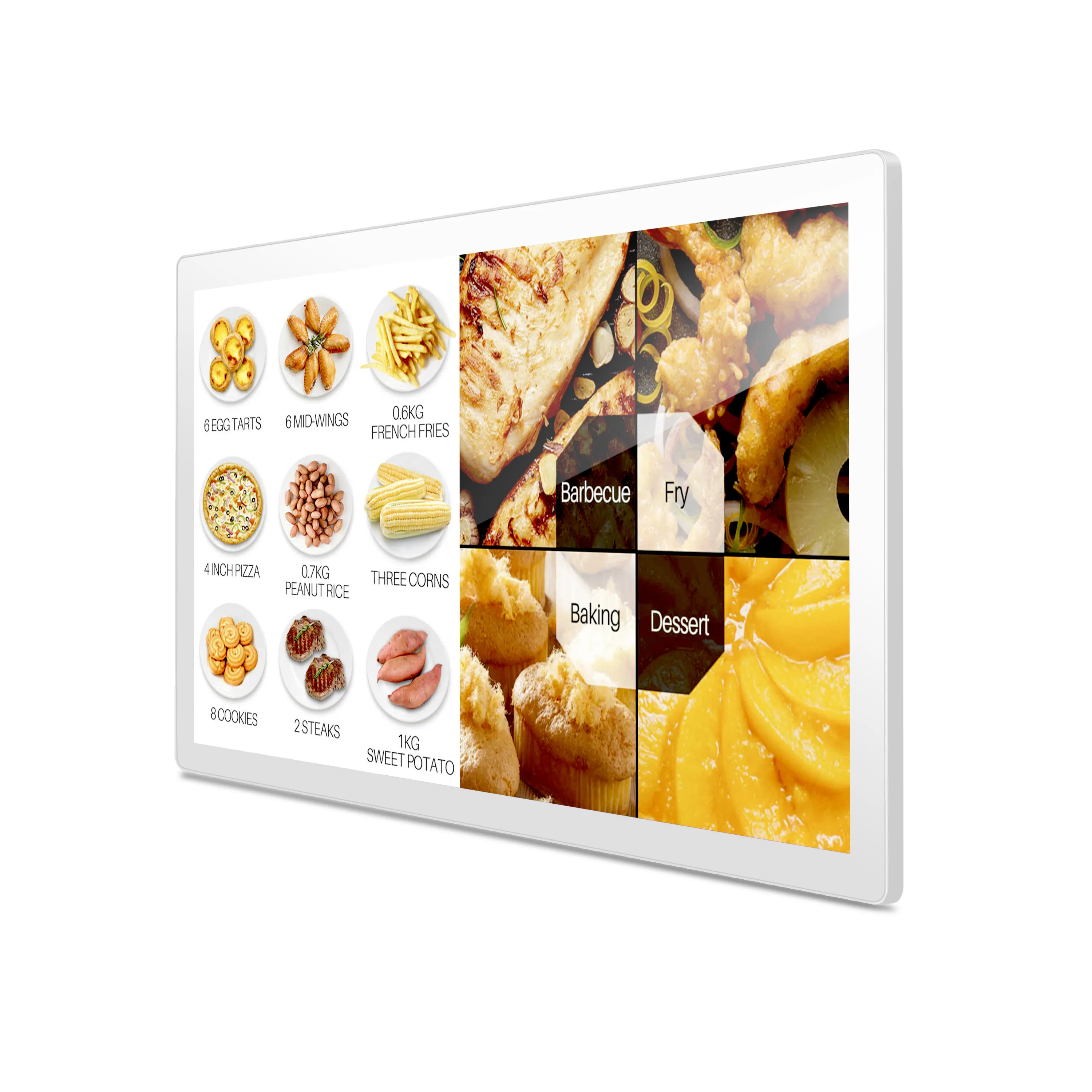 21,5-Zoll-Ips 10-Punkt-kapazitives Touchscreen-Display Android Medium Advertising Player Wand halterung Digital Signage