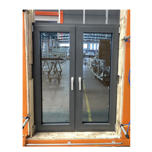 Khung Nhôm Màu Xám Cho Cửa Sổ Kính Nhôm Cửa Sổ Nghiêng Cửa Sổ Nhôm Tráng Men Ba - Product Image 1