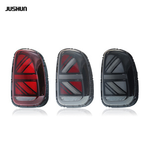 Jushun Mini R60 Tail <b>Lights</b> <b>LED</b> Black <b>Red</b> White Union Jack Design 12V Countryman Model - Product Image 5