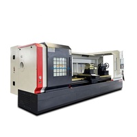 Tour CNC robuste CK6180 1000/1500/2000/3000/5000mm à 4/6/8 stations avec porte-outil électrique Fanuc, 2 axes