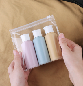 Mini Bolsas <span class=keywords><strong>de</strong></span> Maquillaje Transparentes <span class=keywords><strong>de</strong></span> Plástico Impermeable con Cierre, Organizador <span class=keywords><strong>de</strong></span> Cosméticos con Logotipo Personalizado, Bolsa <span class=keywords><strong>de</strong></span> Viaje Portátil para Mujeres, Regalos para Viajes Diarios - Product Image 4