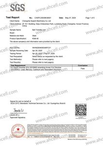 ชุดลูกกลิ้งเหล็ก 15011328 สำหรับการเคลื่อนย้ายวัสดุ แบบ OmniBall รุ่น 1501 ชนิด 13/ชนิด 15/ชนิด 16 แบบเกลียว ขนาด 25.4 มม. - Product Image 3