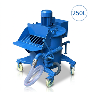 Bétonnière Kwongyip 250L avec moteur 4kw/380V, décharge automatique, roues pour utilisation en construction - Product Image 1
