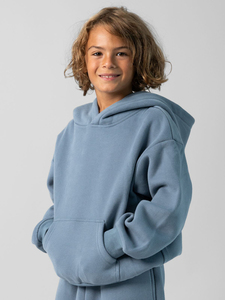 Set Personalizzato di Felpa con Cappuccio e <span class=keywords><strong>Pantaloni</strong></span> in Pile per Bambini, Produzione di Felpe Semplici di Lusso per Bambini - Product Image 5