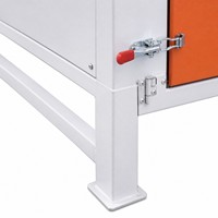 Machine de sablage à tambour entièrement automatique avec abrasif pour pièces moulées sous pression, vis et système de collecte des poussières