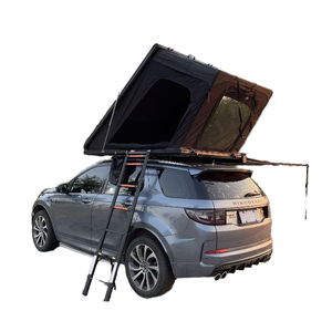 Tente de toit de voiture automatique à double couche en aluminium alvéolé triangulaire quatre saisons, étanche, pour conduite autonome >3000mm - Product Image 1