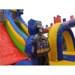 Castillo Inflable con Obstáculos para Niños, Castillo Inflable con Tobogán, Casa de Brinco Grande para Niños, Castillo Inflable para Exteriores - Product Image 3