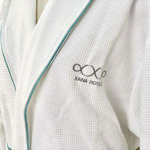 5ดาวโรงแรมหรูผ้าขนหนูอาบน้ำชุดและร่างกายทำงานเสื้อคลุมอาบน้ำทั้งหมดสามารถปรับแต่งเย็บปักถักร้อยยี่ห้อ - Product Image 2