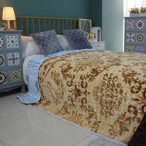 ผ้าห่มเด็กพิมพ์ลายหมีแพนด้าพระอาทิตย์และพระจันทร์สไตล์เกาหลี ผลิตตามสั่ง MOQ ต่ำ ผ้าแรชเชลเนื้อนุ่ม 2 ชั้น คุณภาพดี สำหรับฤดูหนาว - Product Image 4