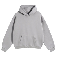 Sudaderas Extra Grandes de Forro Polar Grueso de Buena Calidad, 350 g/m², con Logotipo Personalizado, Sudaderas Coloridas de Manga Larga para Hombre