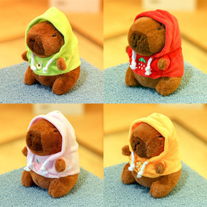 <span class=keywords><strong>Porte</strong></span>-clés en peluche résistant à l'eau au design unique, <span class=keywords><strong>porte</strong></span>-clés en alliage durable avec adorable pendentif cochon d'Inde - Product Image 2