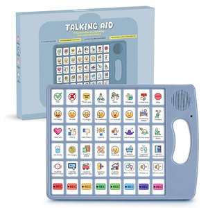 Tablette d'activités sans écran AAC pour la communication non verbale des personnes autistes, outil de thérapie du langage, jouet éducatif pour la rééducation post-AVC - Product Image 4