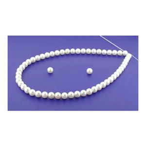 Ensemble de boucles d'oreilles japonaises en perles d'eau de mer de haute qualité avec placage naturel classique en diamant pour mariages anniversaires fêtes - Product Image 1