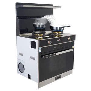 Gexiang Factory <span class=keywords><strong>Hotte</strong></span> <span class=keywords><strong>de</strong></span> cuisine Multifonctionnel 2 Brûleurs Cuisinière à <span class=keywords><strong>gaz</strong></span> Cuisinière Four intégré - Product Image 2