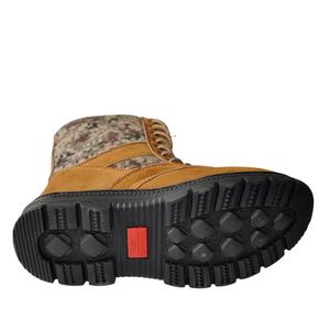 גבוהה לחתוך בטיחות מגפי בניית לעבוד נעליים עם פלדת הבוהן צלחת חום גומי Outsole מגן אתחול - Product Image 2