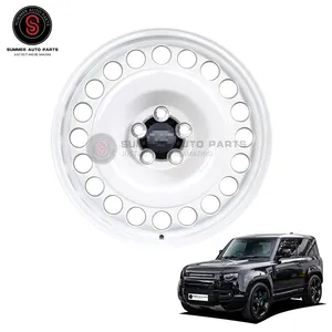 Vintage Wheel Rims Aluminum Alloy Car für Land Rover Defender 2020 White Wheel Hub Cover Vehicle Protection