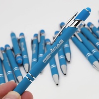 LBR Cadeau Stylos en métal personnalisés de haute qualité avec logo gravé au laser Stylo à bille à fonction écran tactile Cadeau