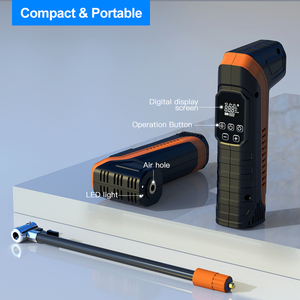 Petit gonfleur de pneu sans fil gonflage rapide affichage numérique pompe de gonflage des pneus de voiture compresseur d'air pour pneus de véhicules - Product Image 5