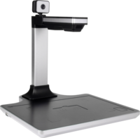 Escáner de Documentos Portátil Eloam de 5 MP y 2 MP con Interfaz USB A4, Lector de Tarjetas, Negro, para Patentes, Pasaportes, Gestión de Inventario, Escaneo en 1 Segundo