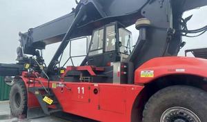 Used 45ton Linde C4531TL5 Container Reach Stacker Germany Origin Motor 15m Lift Height Joystick Control Cheap Price Port Machine - Product Image 2
