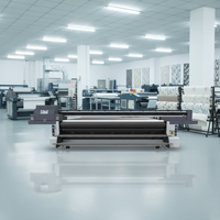 Impresora UV Híbrida Multicolor, Impresora 3D, Máquina de Impresión de Papel Tapiz y Vinilo, Impresora UV de Cama Plana