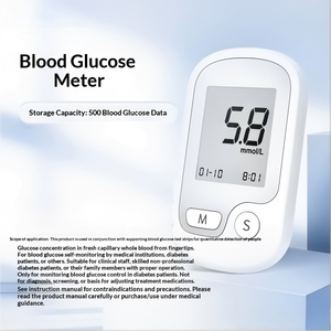 เครื่องวัดระดับน้ำตาลในเลือดและเครื่องวิเคราะห์กรดยูริก ราคาโรงงาน อุปกรณ์ตรวจเบาหวานสำหรับคลินิกและเครื่อง<span class=keywords><strong>ตรวจ</strong></span>วัดระดับน้ำตาลในเลือดที่บ้าน - Product Image 1