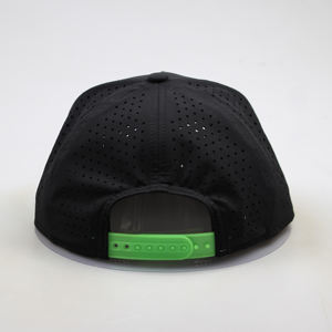 Personnalisé Gorra Imperméable Hard Top Étanche Chapeau Perforé Laser Cut Trou Joueur Hydro Snapback Applique Sports Caps Chapeaux - Product Image 4