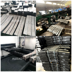 <span class=keywords><strong>Suspension</strong></span> de remorque de ressort à lames de camion semi-remorque d'approvisionnement d'usine 90mm * 13mm * 10/100mm * 12mm * 12 - Product Image 4