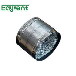 Tuyau de ventilation pour système HVAC Eayvent à montage mural, installation facile, 80-200 mm, <span class=keywords><strong>double</strong></span> <span class=keywords><strong>paroi</strong></span>, en aluminium flexible - Product Image 3