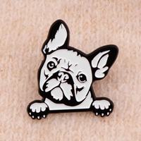 Wholesale Metal Cartoon Pins Cute Dog Turtle Animal Enamel Lapel Pins Lovely Potato Enamel UV Printing Decorative Brooches Pins