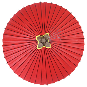 Parapluie japonais en papier pour mariage, bambou décoratif de fête, parasol kimono artisanal - Product Image 1