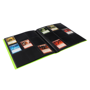 Tùy Chỉnh Nhiều Món Quà <span class=keywords><strong>PP</strong></span> Nhựa 9 Pocket Yugioh Thẻ Thu Thập Chất Kết Dính Bìa Board Game Card Album - Product Image 5