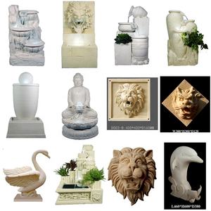 Grande su misura per interni/esterni in granito statua di Buddha scultura in marmo palla leone fontana d'acqua per la decorazione del <span class=keywords><strong>giardino</strong></span> di casa - Product Image 5