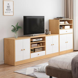 Armario de <span class=keywords><strong>TV</strong></span> nórdico, moderno y minimalista, italiano, caja de <span class=keywords><strong>TV</strong></span> de lujo, combinación de mesa de centro para sala de estar - Product Image 2