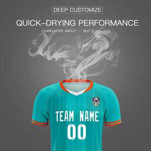 Maillots/ensembles de football personnalisés à rayures vertes classiques - Product Image 5