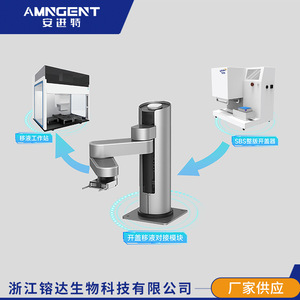 Ouvre-couvercle automatique pour microplaques Angentech 695096 pour usage en laboratoire, conforme à la réglementation RoHS - Product Image 2