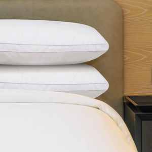 % 100% pamuklu kumaş yatak uyku yastığı 1 paket, lüks otel yumuşak kabarık koleksiyon yastık, 50x70cm - Product Image 3