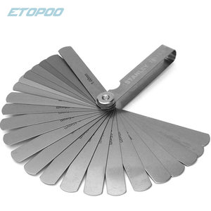 Gamma 0.04-1mm di alta qualità 25 Blatt 75mm * 25 pz presa calibro alta precisione in acciaio inox - Product Image 6